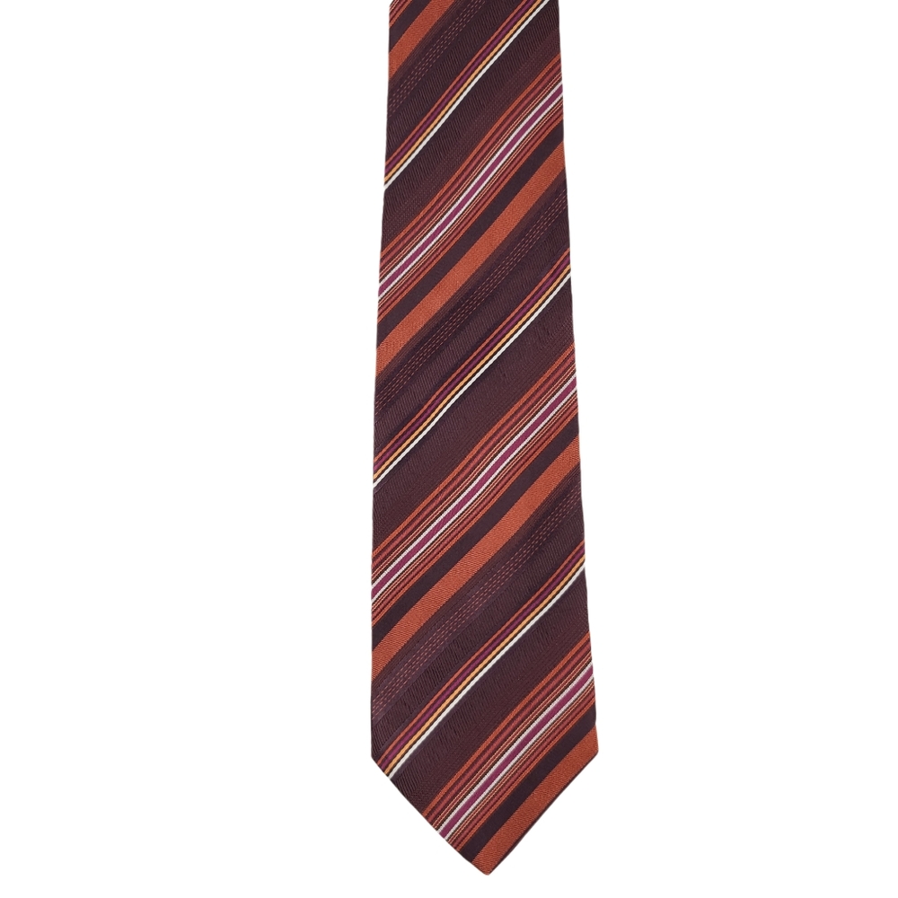 Allea Printed Striped Tie
